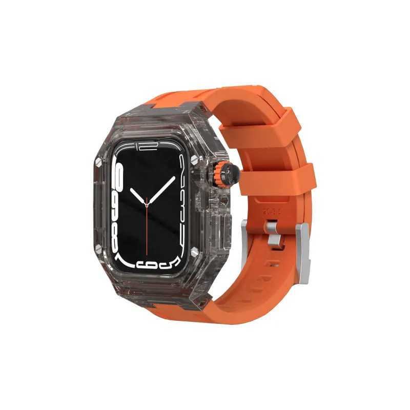 MSSM Apple Compatibility Watch Band 16.76cm~21.33cm 46 Watch Dial Silicone Material-19