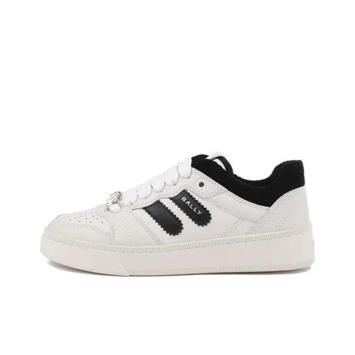 BALLY Raise Series Low Top Skateboard Shoes Women's Black White