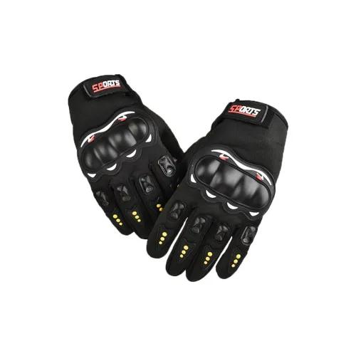UMA Riding Equipment Glove Outdoor Unisex Rubber ABS Black