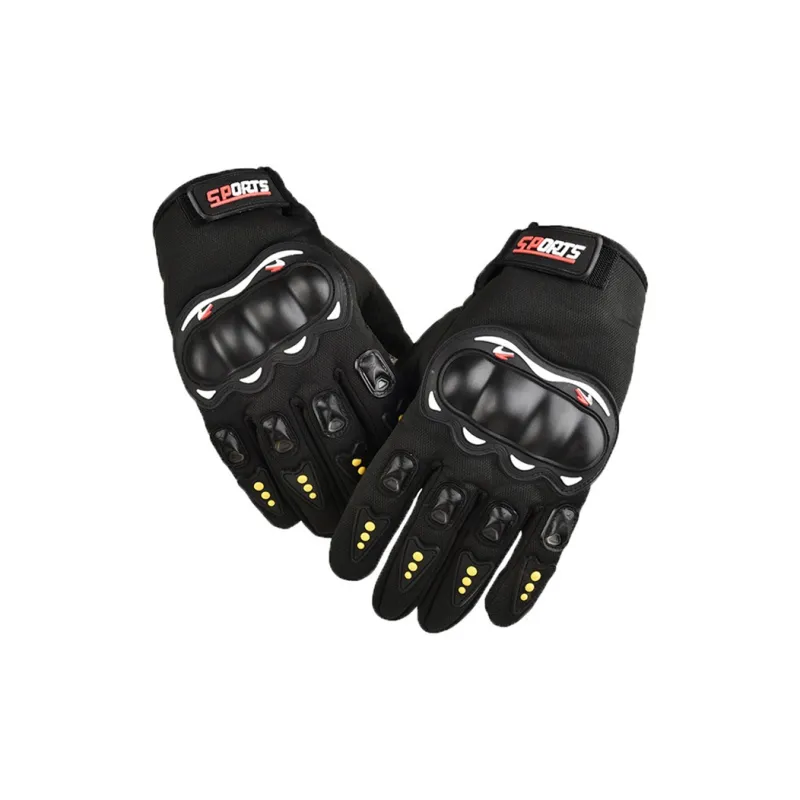 UMA Riding Equipment Glove Outdoor Unisex Rubber ABS Black-0