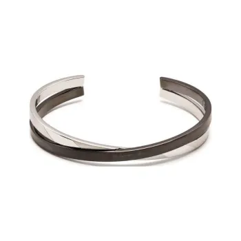 Agnes B. Logo-engraved Layered Bracelet