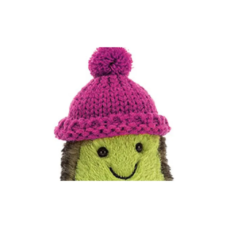 JELLYCAT Amuseable Cozi Avocado Fuchsia Plush Toy-2