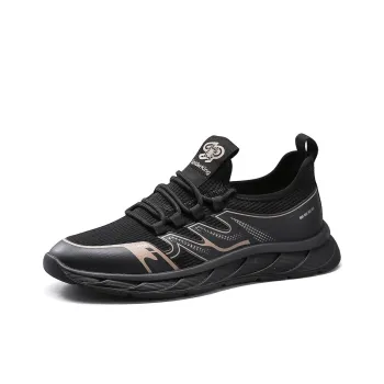 Spider King Low Top Casual Shoes Men's Black