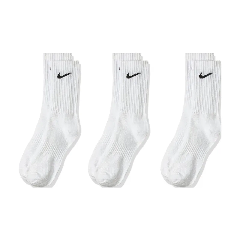 Nike Everyday Plus Cushioned Crew Socks 6 Pairs White-8
