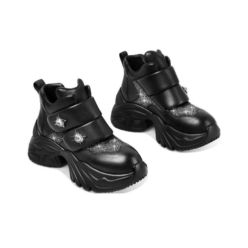 Hoov Height Increasing High-Top Chunky Sneakers Women's-6