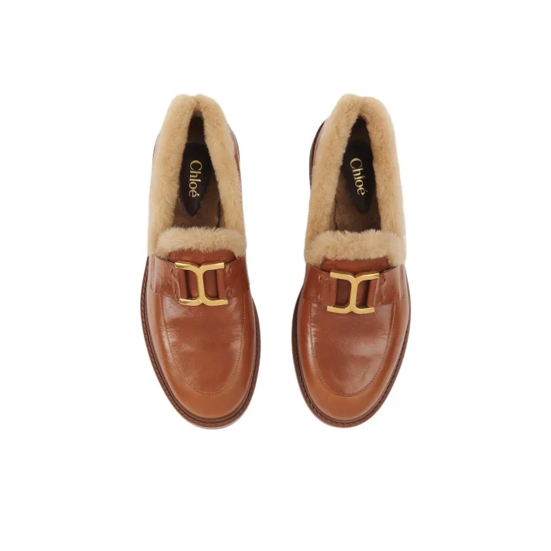 Chloe Marcie Loafers Women's Brown-4