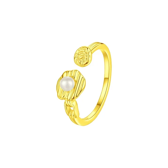 ZHENZHUAOMI Freshwater Pearl Rings Women's-3
