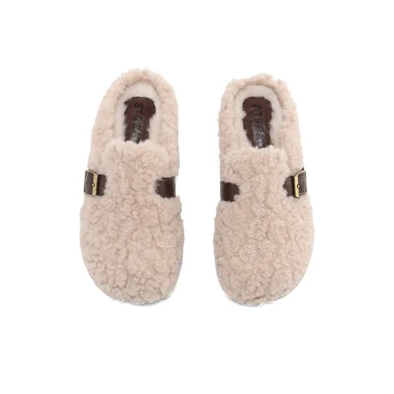 ST&SAT Slip Resistant Wrap toe Slippers Women's-4