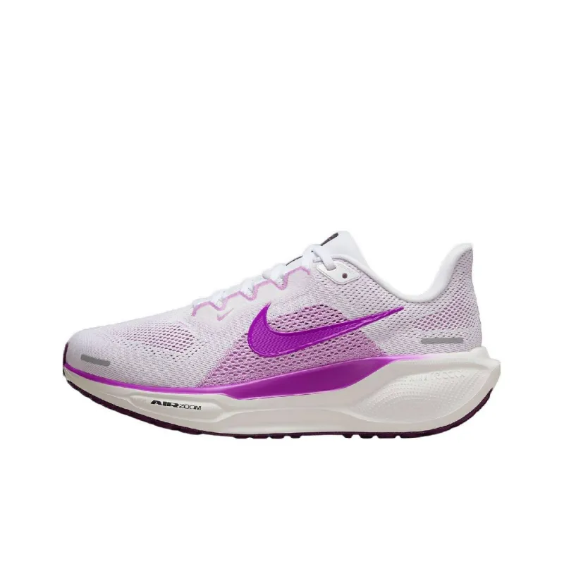 Nike Pegasus 41 White Black Beyond Pink Hyper Violet Women's-0