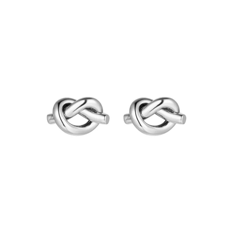 Ah Bo Ci De 925 Sterling Silver Stud Earrings Unisex-0