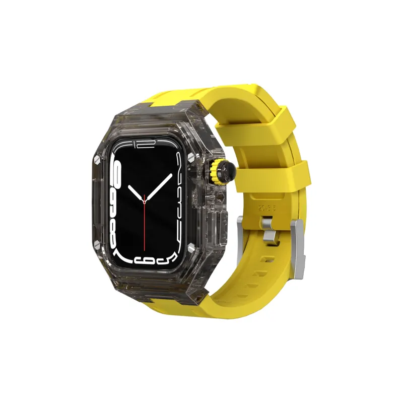 MSSM Apple Compatibility Watch Band 16.76cm~21.33cm 46 Watch Dial Silicone Material-21
