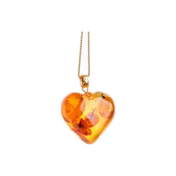 POSILAN Amber Fine Jade Necklaces Women's
