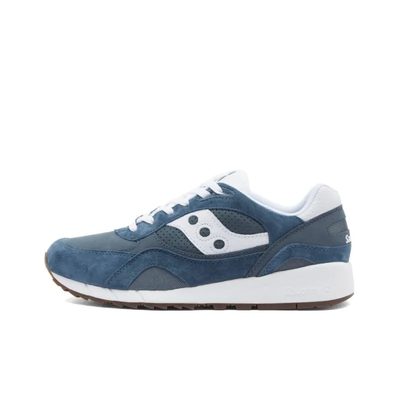 Saucony Shadow 6000 Anti Slip Wear Resistant Low Top Running Shoes Men's Blue-0