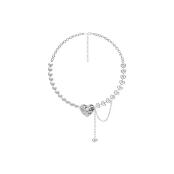 KING OF BLING Alloy, Faux Pearl Necklaces Women's Good Luck