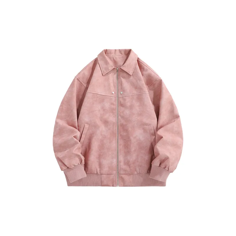 MM Leather Jacket Fall Winter Unisex-10