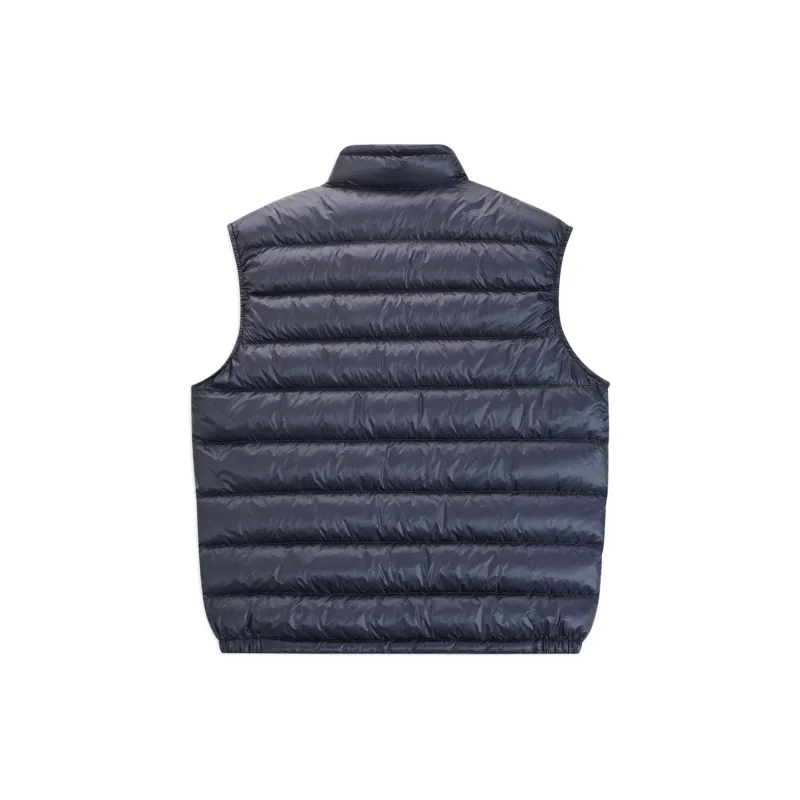 Ed Hardy Down Jacket Men's Midnight Blue With Saint Laurent Black Opium Fragrance Pendant Included-2