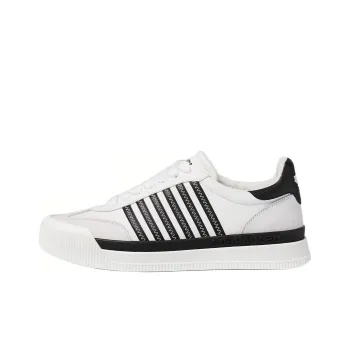 DSQUARED 2 Boxer Stripe Detailed Lace Up Sneakers