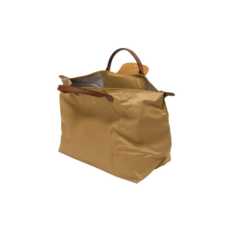 LONGCHAMP Le Pliage Recycled Polyamide Tote Bag Shopping Bag Handbag Small Size Women's Light Brown-2
