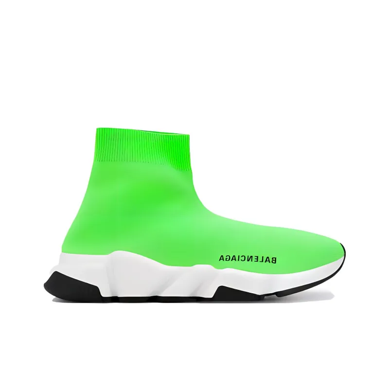 Balenciaga Speed Trainer Green-2