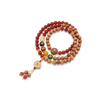 AGOVSKI Barbie Sandalwood Wooden Bracelets Women's