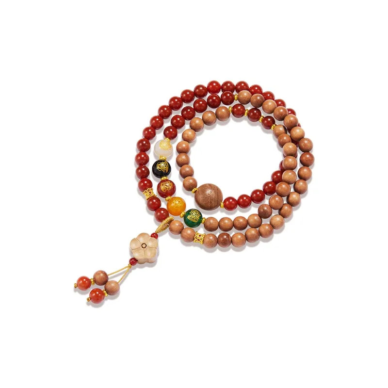 AGOVSKI Barbie Sandalwood Wooden Bracelets Women's-0