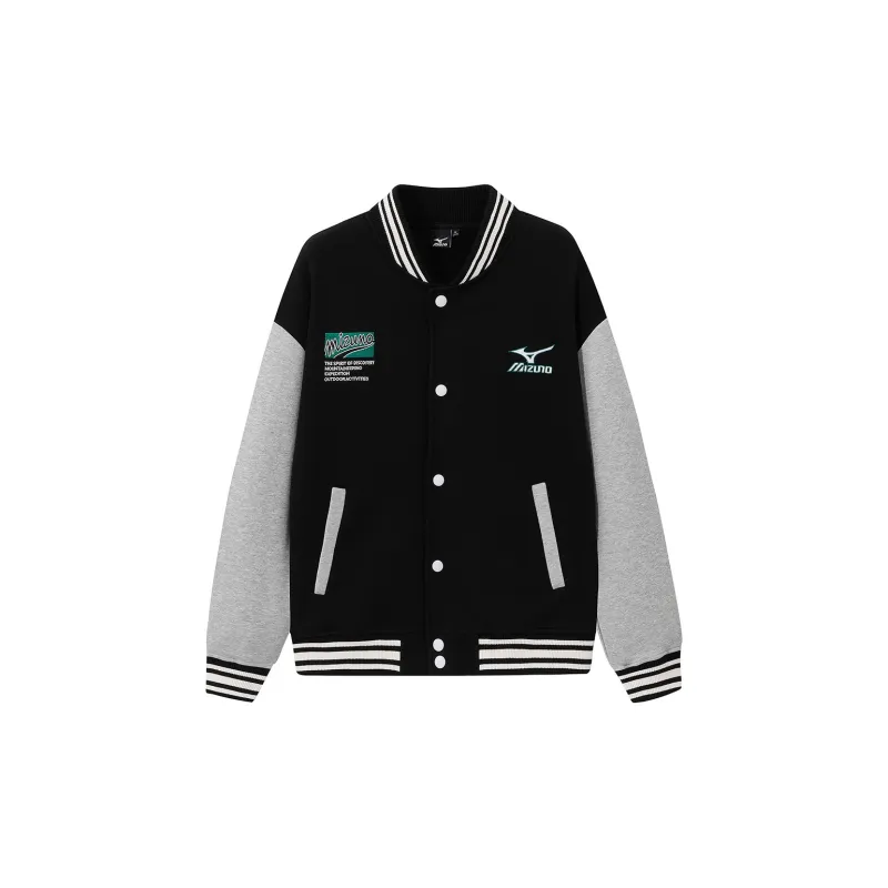 Mizuno Jacket Unisex Black Comes With Necklace-1