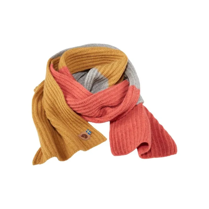 Fjallraven Wool Knit Scarves Unisex Multicolor-1