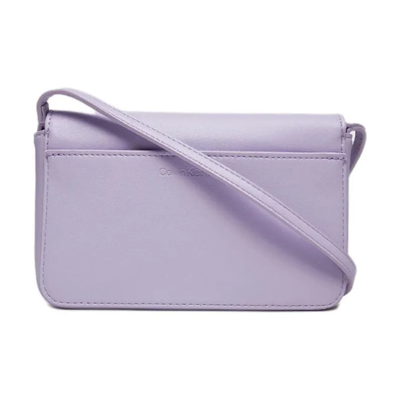 CALVIN KLEIN Polyurethane Crossbody Bag, Shoulder Bag Women's Purple Lilac-1