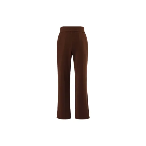 FILA Knitted Sports Pants Women's Bitter Coffee Brown