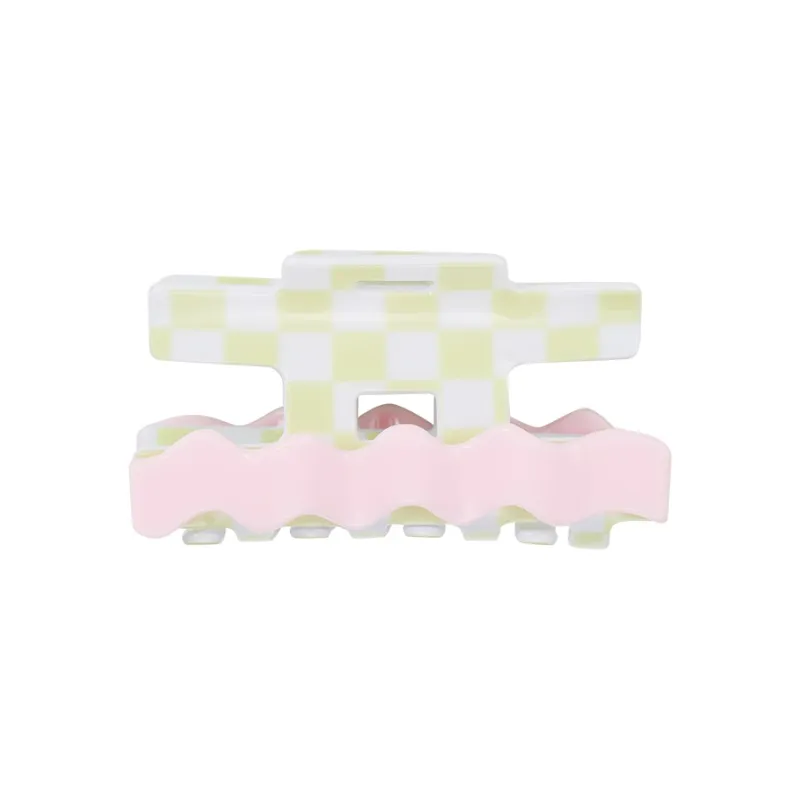 Yiru Plate Hair Claw Clip Claw Clip Hair Clip Women's-0