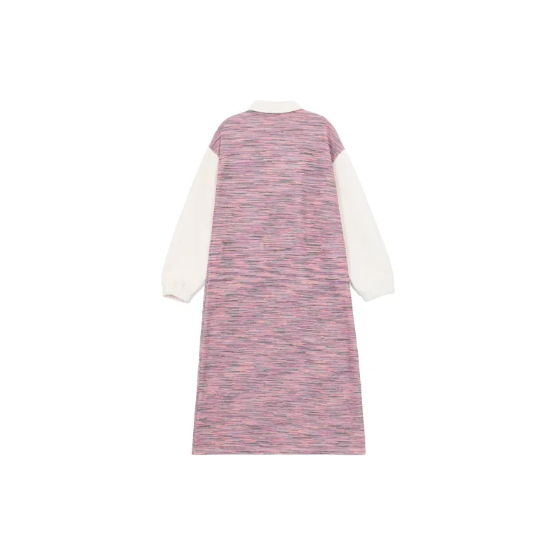B.Duck Long Sleeved Dresses Women's Pink-1
