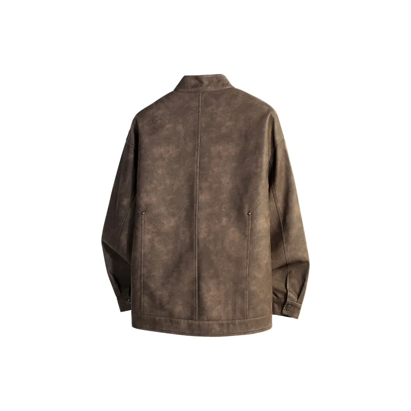 S.k. Manor Hill Leather Jacket Unisex-1