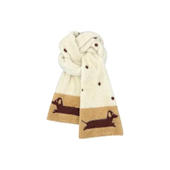 CARTELO Faux Cashmere Knit Scarves Unisex