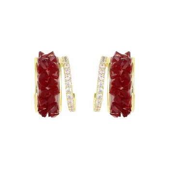 CAROMAY S925 Silver Stud Earrings Women's