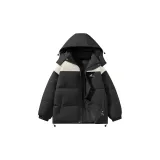 Black+Light Khaki (Detachable Hood)