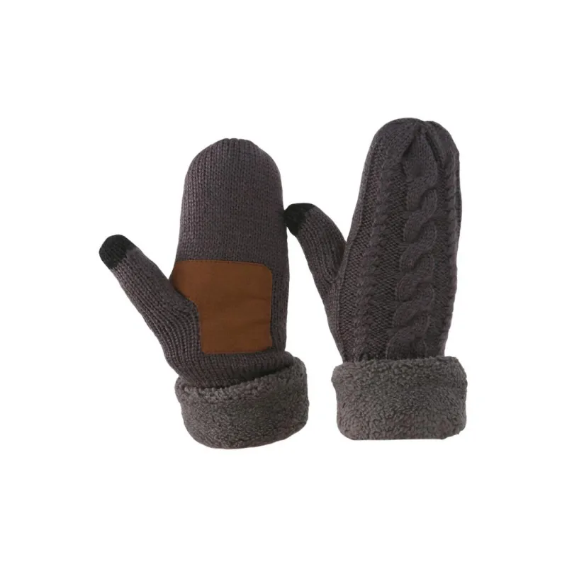 JEANSWEST Acrylic Knit Gloves Unisex-5
