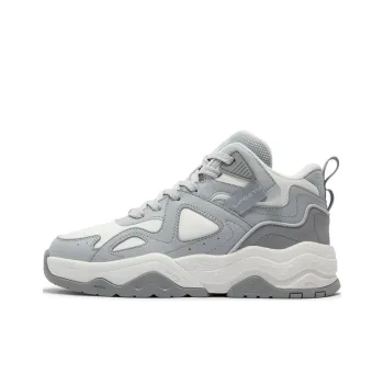 361° Sweet Wild Warm And Wear Resistant High Top Skateboard Shoes Women's Gray White