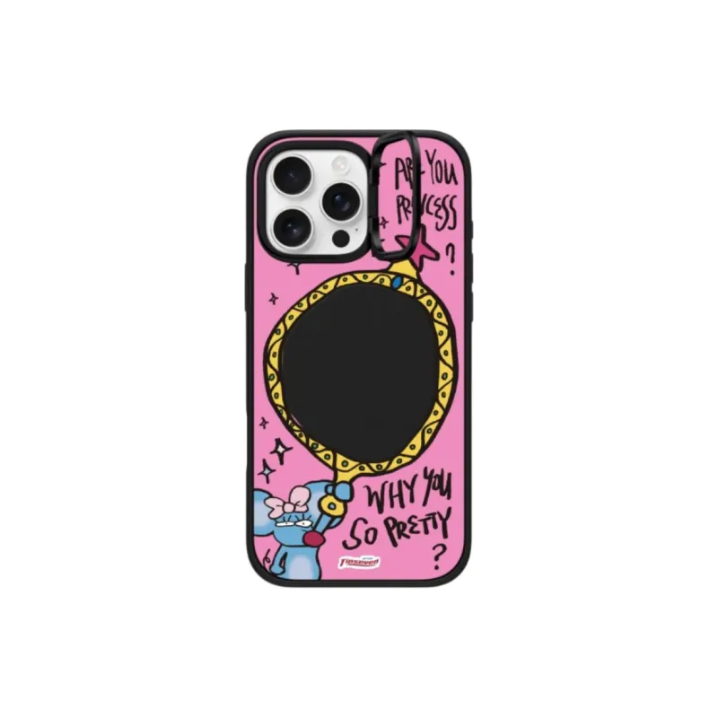 CASETIFY PC+TPU Material Mouse Magic Mirror Phone Cases Compatible With IPhone 16/5/14/13/12/11/Pro/Pro Max/Plus-6