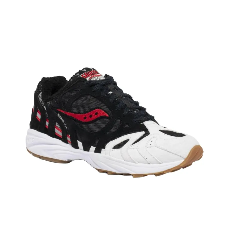 Saucony Grid Azura 2000 Black Red-2