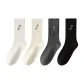 [4 Pack]Ecru+White+Black+Dark Gray