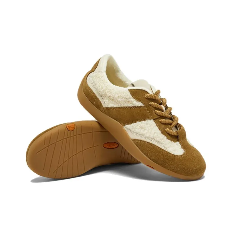 BATA Low Top Casual Shoes Women's Beige White Brown-4