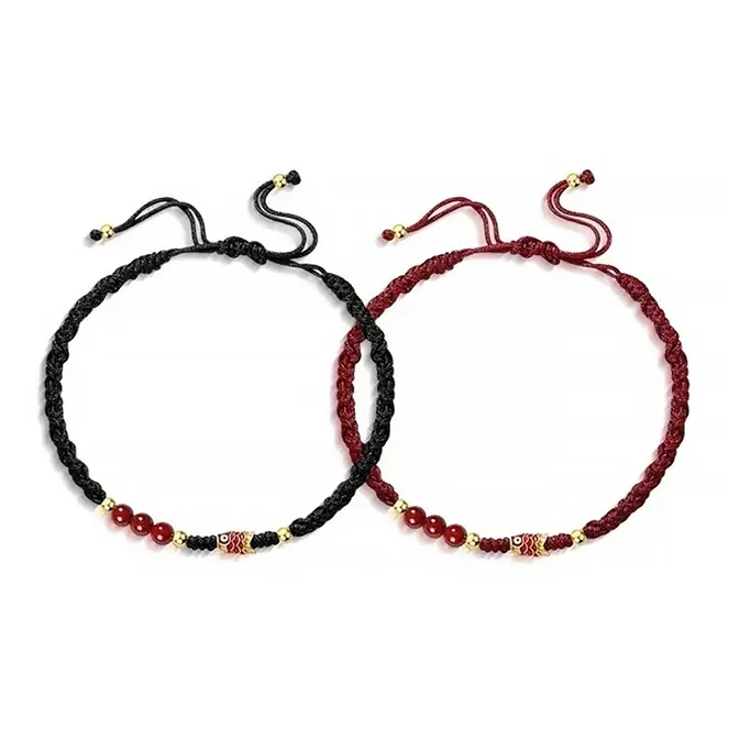 ROGA Braided String Bracelets Unisex-2