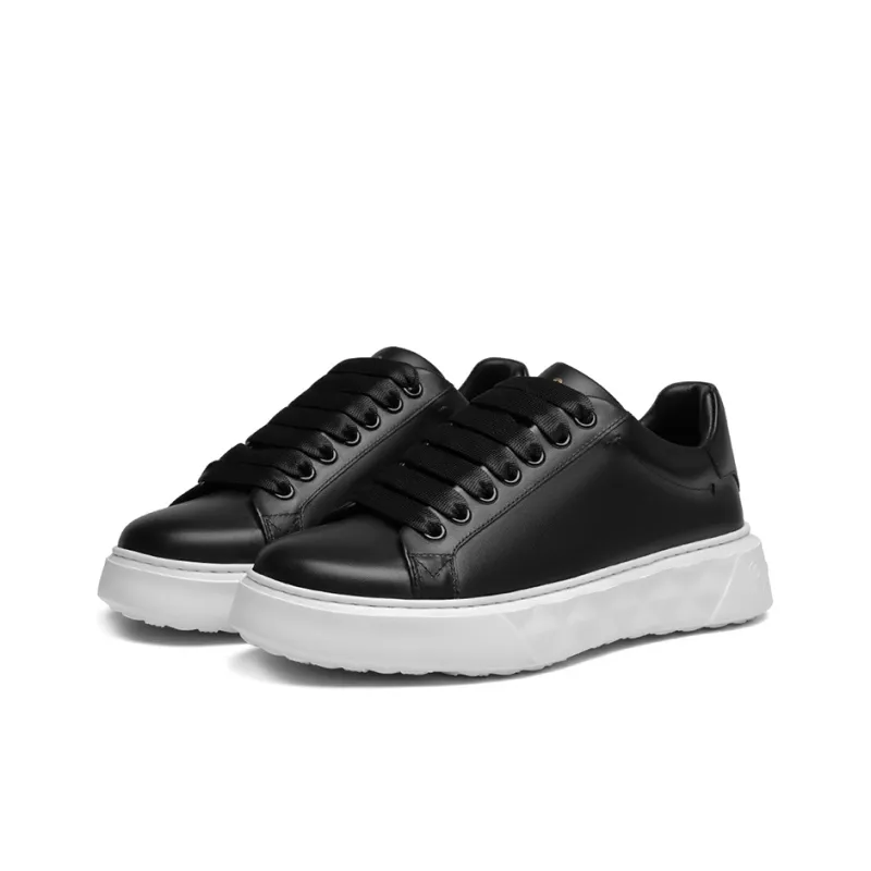 ROBERTA DI CAMERINO Low Top Skateboard Shoes Men's Black-2