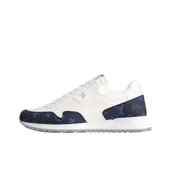 LOUIS VUITTON Run Away 2025 Early Spring Men's Collection Low Top Casual Shoes Men's White Black