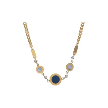 Listen To The Flowers Bloom Titanium Steel Necklaces Women's