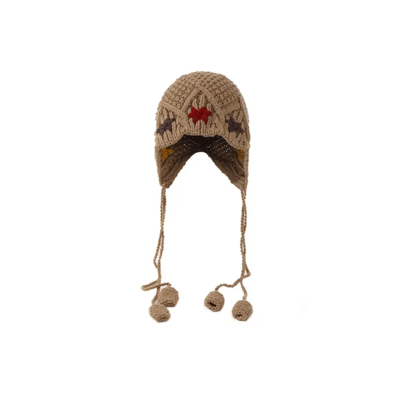 MUSTKOO Acrylic Beanies Women's-6