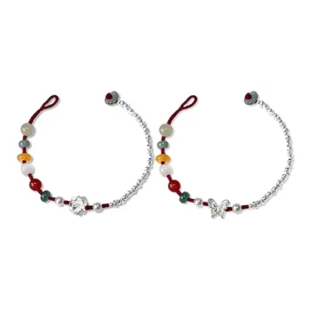 JOYDINNY Alloy Bracelets Women's