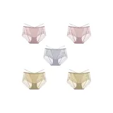 5 Pack (Pink+Pink+Gray Blue+Grass Yellow+Grass Yellow)