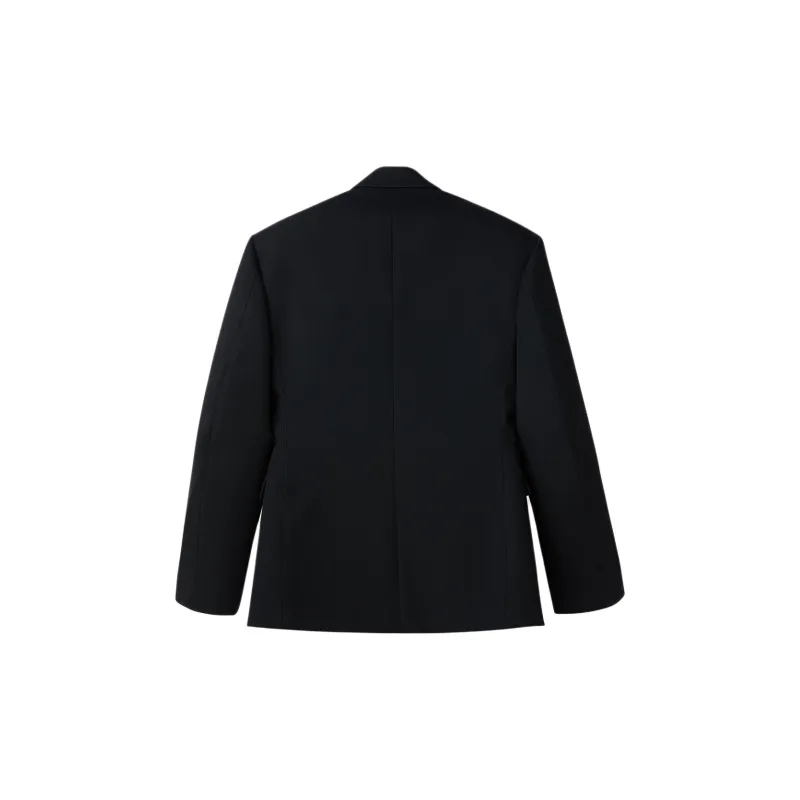 RECTO FW24 DUNE HOURGLASS SILHOUETTE TAILORED JACKET Business Suit Men's Black-1