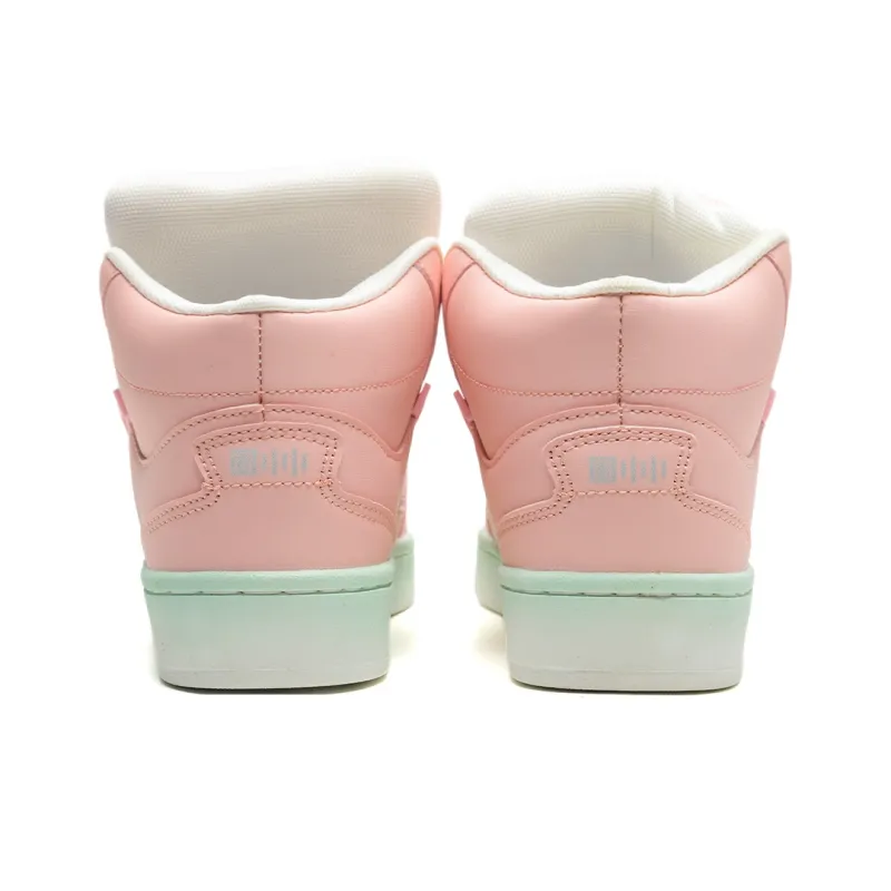 Circle Small Coverage Slip Resistant Balance Height Increasing Mid Top Skateboard Shoes Unisex Box Included-17